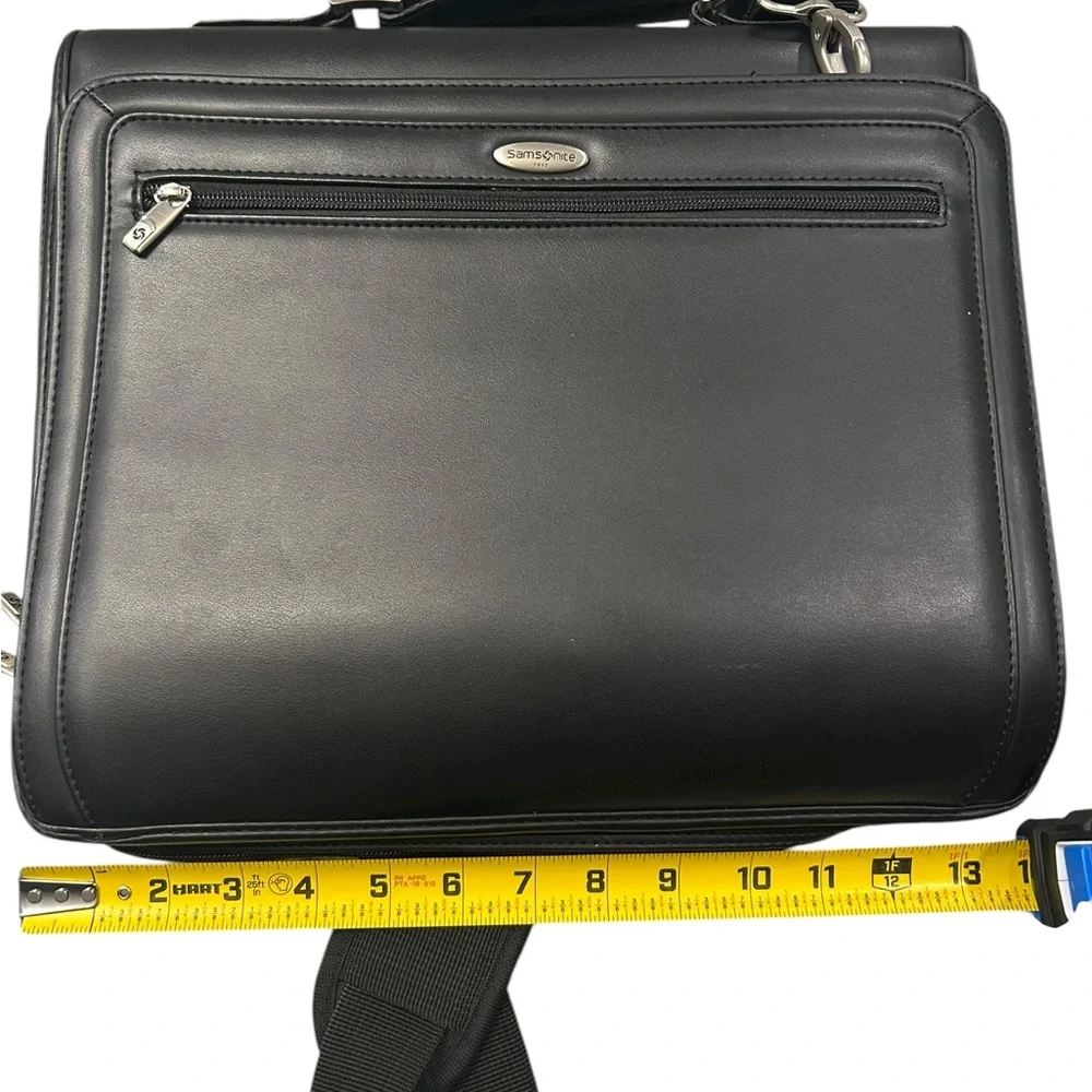 Samsonite 1910‎ Heritage Traveler Faux Leather Business Briefcase 14”
